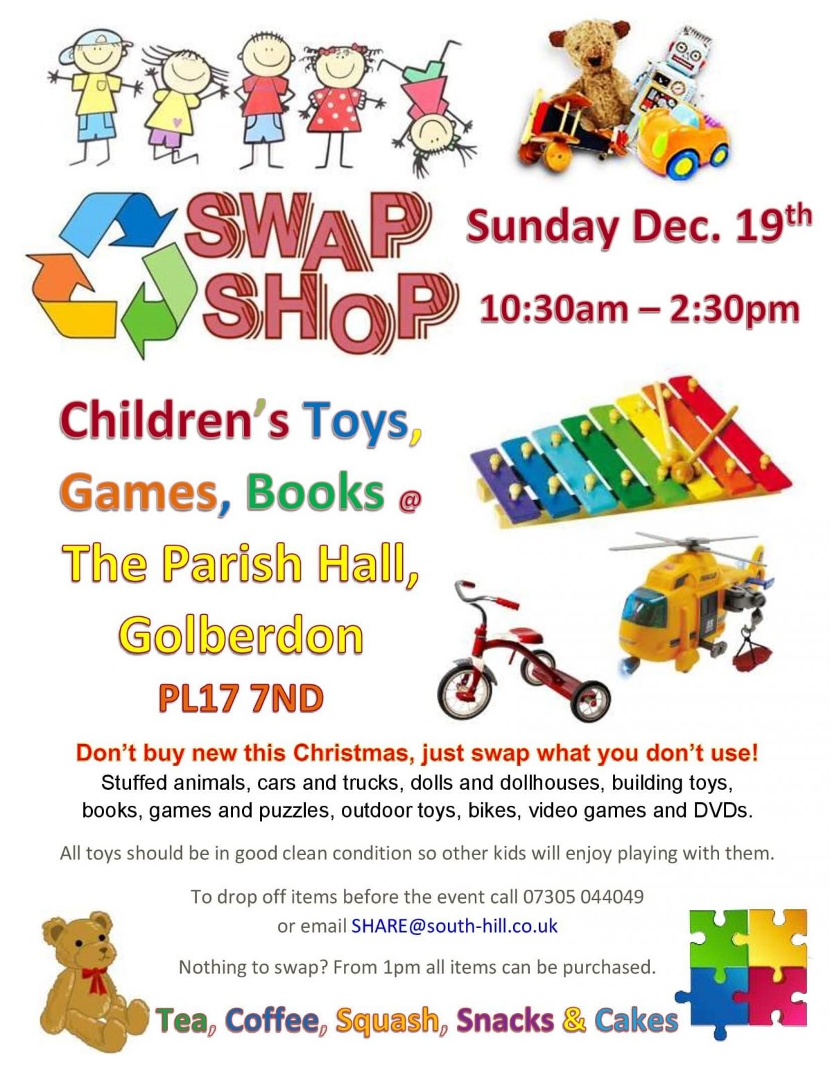 TOY SWAP South Hill Connection